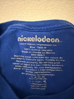 Nickelodeon Royal Blue Logo Tee